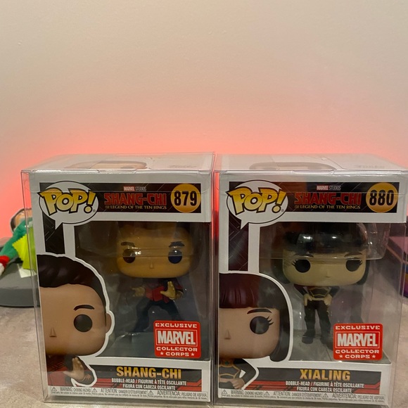 FUNKO SHANG-CHI COLLECTOR CORPS Pop Lot #879 #880 - Picture 4 of 4